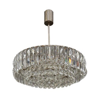 Crystal Chandelier from Bakalowits & Söhne, 1960s For Sale