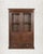 1930s Antique Indian Glass Armoire With Drawers | Rustic Display Cabinet | Vintage Teak Wood Cabinet | Wabi Sabi Decor For Sale - Image 5 of 8