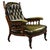 Victorian Armchair in Mahogany and Leather, 1880 For Sale - Image 14 of 14
