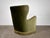 Mid-Century Modern Scandinavian Wingback Lounge Chair in Green Velvet, 1950s For Sale - Image 6 of 13
