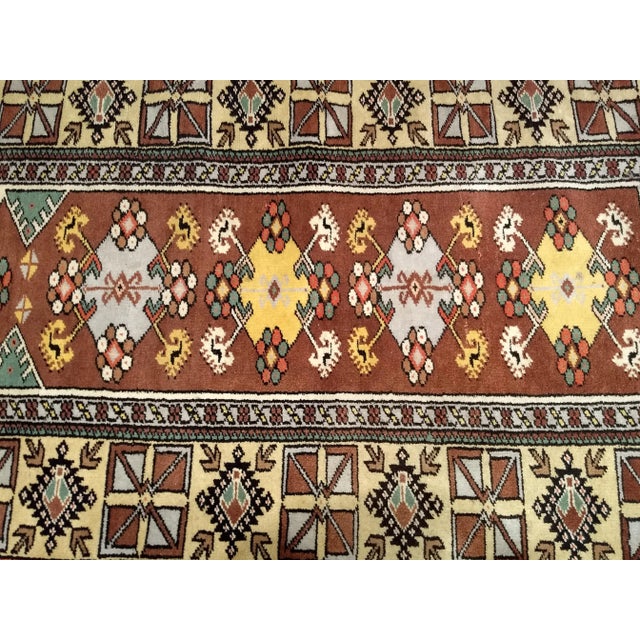 Tribal Vintage Turkish Tribal Prayer Rug - 3‚Äô9‚Äù X 6‚Äô3‚Äù For Sale - Image 3 of 13