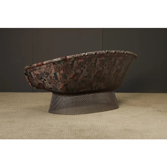 Bronze Warren Platner Bronze Wire Sofa for Knoll International, C 1966 For Sale - Image 8 of 17