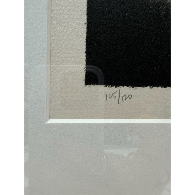 1980s 1980s Robert Kipniss Signed Numbered Limited Edition Lithograph Houses Framed 105/200 For Sale - Image 5 of 10