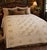Early 21st Century Antique Handmade Embroidered Quilt – Floral Folk Art Bedspread, Reversible, 92” X 95” For Sale - Image 5 of 13