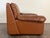Mid-Century Modern Vintage 1970’s Italian Leather Lounge Chair For Sale - Image 3 of 13