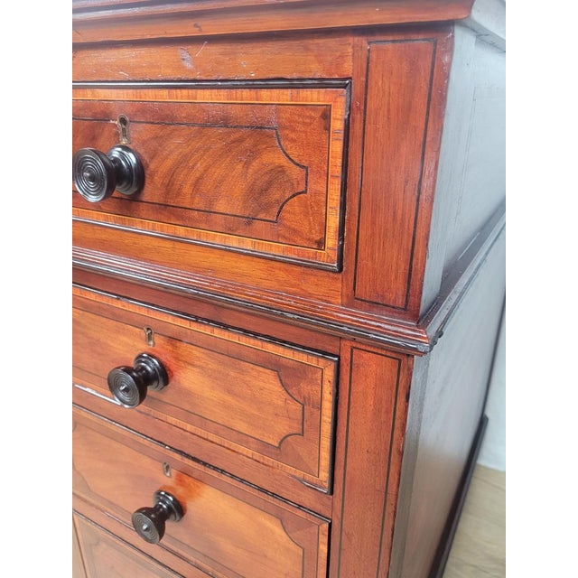 Antique Victorian Writing Desk from Maple & Co, 1890 For Sale - Image 10 of 18