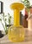 Circa 1975 Kaj Franck Finish Modern Yellow Glass Goblet For Sale - Image 9 of 10
