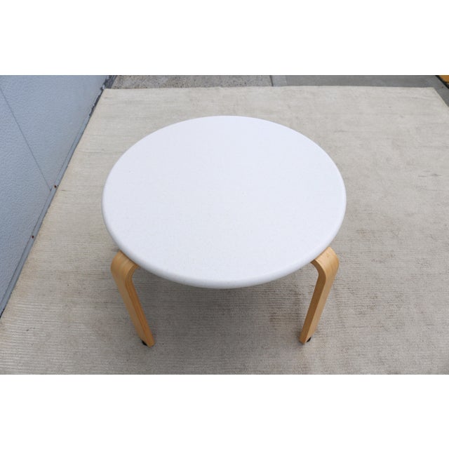 Scandinavian Modern Style Plover 30 Inch Round Coffee/Occasional Table by TMC For Sale - Image 10 of 18