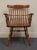 Ethan Allen Ethan Allen Heirloom Nutmeg Maple Comb Back Dining Arm Chair 10-6102a For Sale - Image 4 of 10