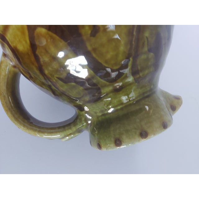 Ceramic Mid-Century Japanese Studio Pottery Jug For Sale - Image 7 of 9