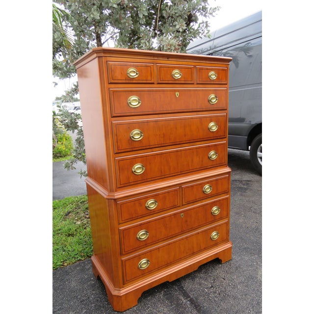 Extra Tall Chest of Drawers by Drexel Heritage 2206 Chairish