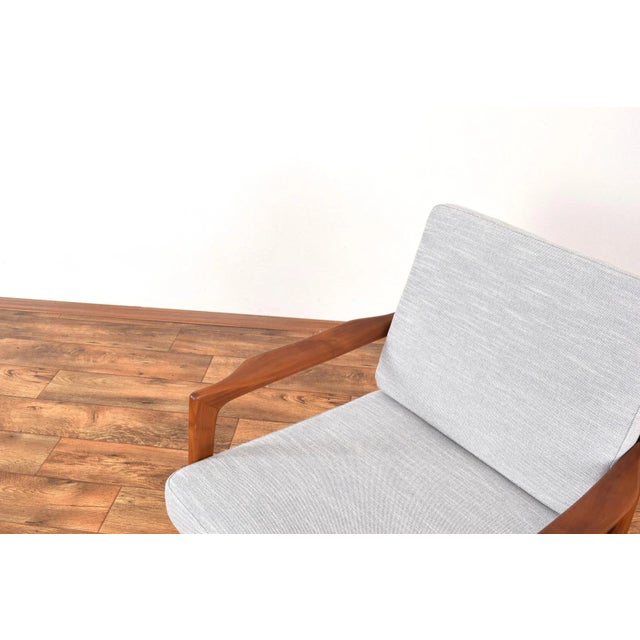 Mid-Century Modern Lounge Chair by Illum Wikkelsø, 1960s For Sale - Image 11 of 12