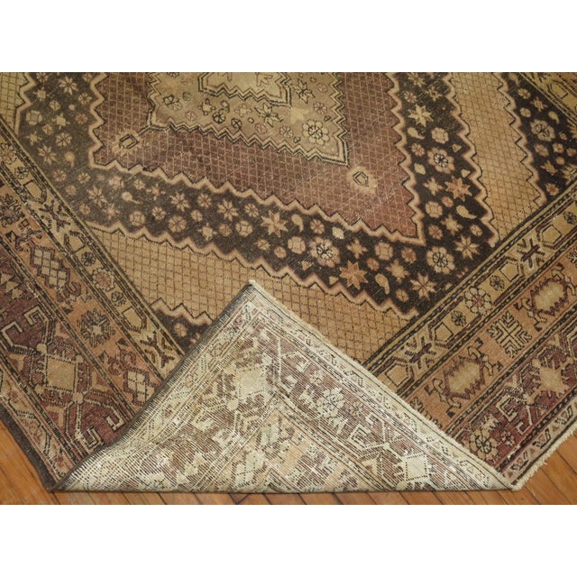 Shabby Chic Early 20th Century Antique Khotan Rug For Sale - Image 3 of 11