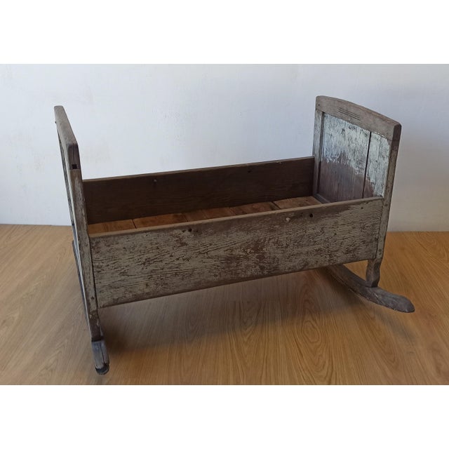 Vintage Cradle, 1930s For Sale - Image 14 of 18