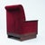 Wood Vintage Dutch Art Deco Chairs in Red Velvet, 1920s, Set of 2 For Sale - Image 7 of 18