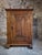 Antique French single-door cupboard dating from the 18th century, made of solid oak. The cabinet has a simple provincial...