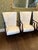 Set of four living room chairs Attributed to Hickory Chair, featuring the timeless Fisk design. Expertly crafted with the...