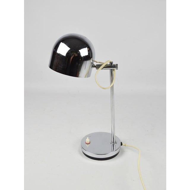 Space Age Desk Lamp, 1980s, in Good conditions. Designed 1980 to 1989 European Plug (up to 250V).The wiring of this item...