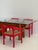 Wooden Dining Table with Glass Top, 1970s For Sale - Image 15 of 16