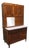American Oak Hoosier Kitchen Cabinet by Hudson Bros, 1920 For Sale