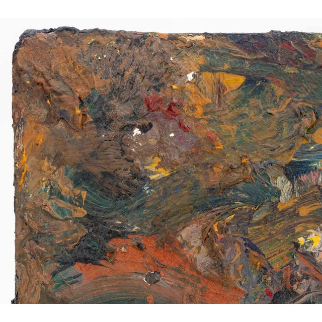 Contemporary Andy Miller Abstract Composition Oil on Canvas For Sale - Image 3 of 7