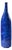 Gertrud and Otto Natzler Mid Century Lapis Blue Glaze Cylindrical Tall Bottle For Sale