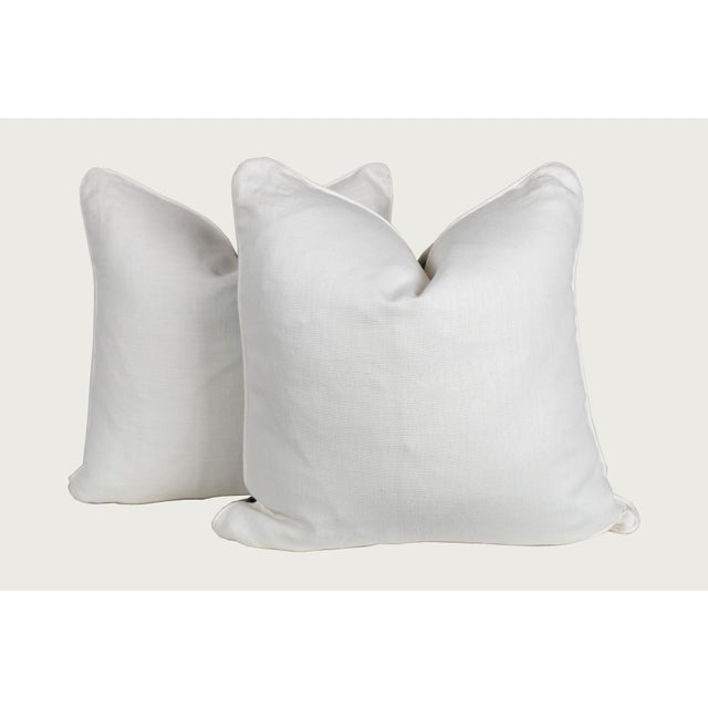 Thibaut Designer Thibaut Lincoln Toile Pillow Covers, 20x20 - A Pair For Sale - Image 4 of 5