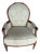 Louis XVI Style Berger’e Armchair For Sale
