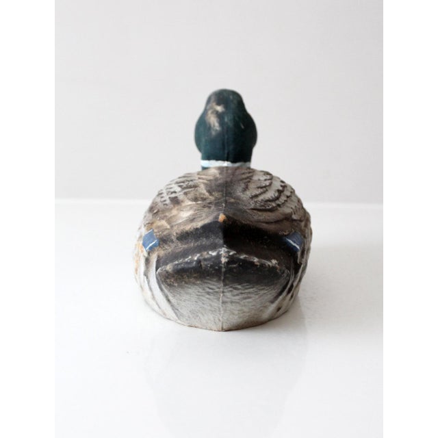 Vintage Carry Lite Mallard Duck Decoy For Sale - Image 6 of 14