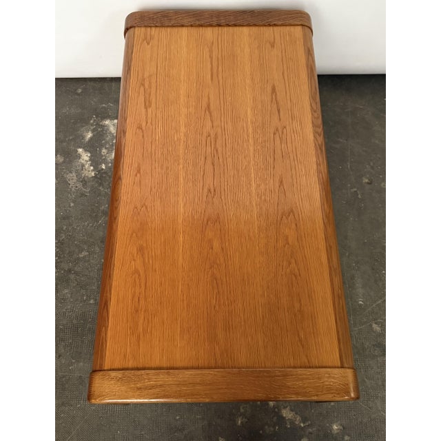 Danish Oak Coffee Table, 1960s For Sale - Image 4 of 8