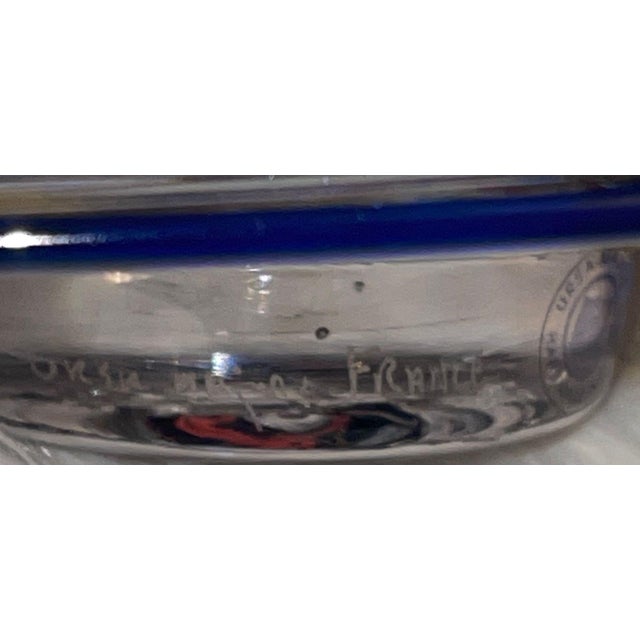 1970s Set of 22, 1970's Ursa Major France Millefiori Plate With Italian Murano Glass Candies. For Sale - Image 5 of 14