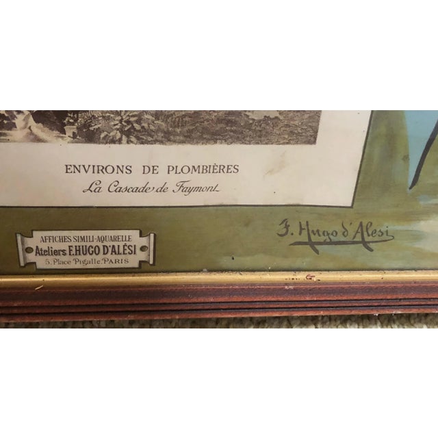 F. Hugo d'Alesi French Travel Poster For Sale - Image 4 of 9