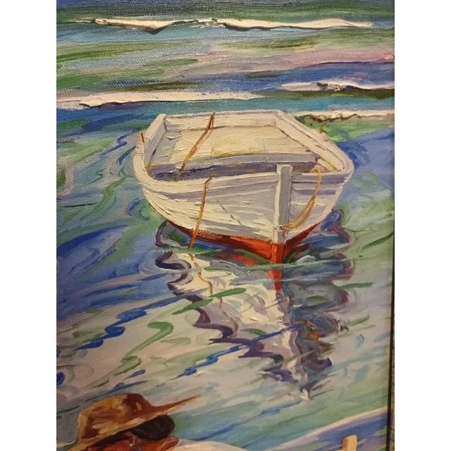 Early 21st Century Avel, Coastal Scene, 2023, Oil on Canvas For Sale - Image 5 of 9