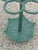 Green Cast Iron Umbrella Stand with Handle, 1920s For Sale - Image 3 of 12