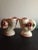 1940s Vintage Pair of Porcelain Cornucopia Bud Vases For Sale - Image 5 of 7
