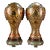 Monumental Pair of Chinese Cloisonné Enamel "Fish" Vases With Stands - 48cm, 9.6kg For Sale