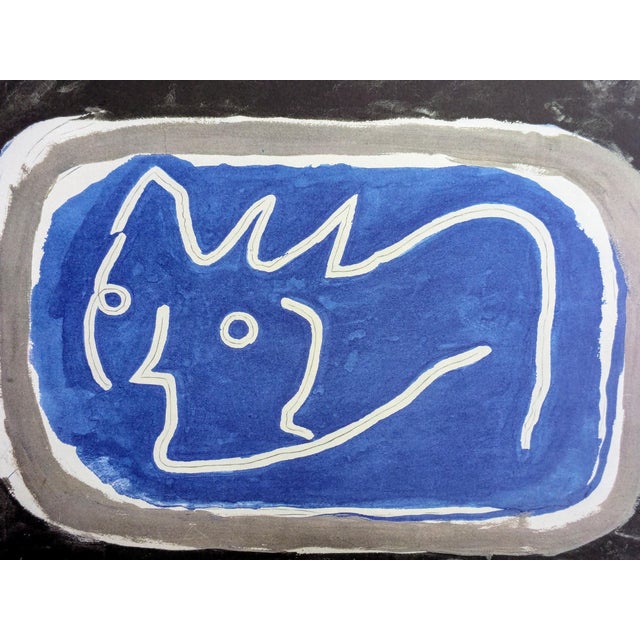 Georges Braque, Face in Blue, Limited Edition Phototype, 1962 For Sale - Image 6 of 10
