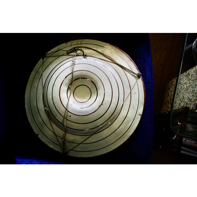 Large Presentation Platter with Chandelier, Seville, 16th Century For Sale - Image 3 of 10