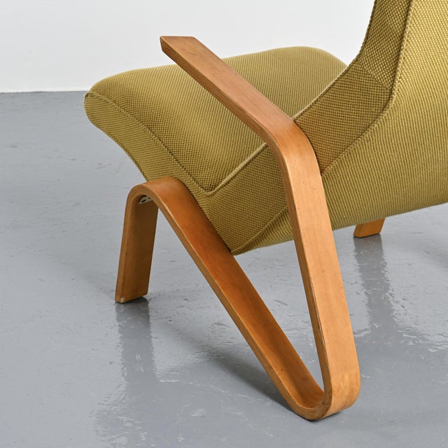 Wood Grasshopper Lounge Chair by Eero Saarinen for Knoll, 1946 For Sale - Image 7 of 12