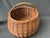 Large Antique Hand Woven Willow Gathering Basket Branch Handle For Sale In New York - Image 6 of 17