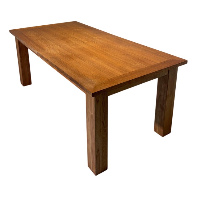 Teak Extendable Dining Table For Sale