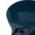 Postmodern Sculptural Blue Lacquered Metal Side Table, 1990s For Sale - Image 3 of 9