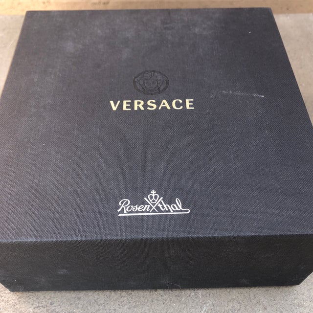 Versace Crystal Ashtray Chairish