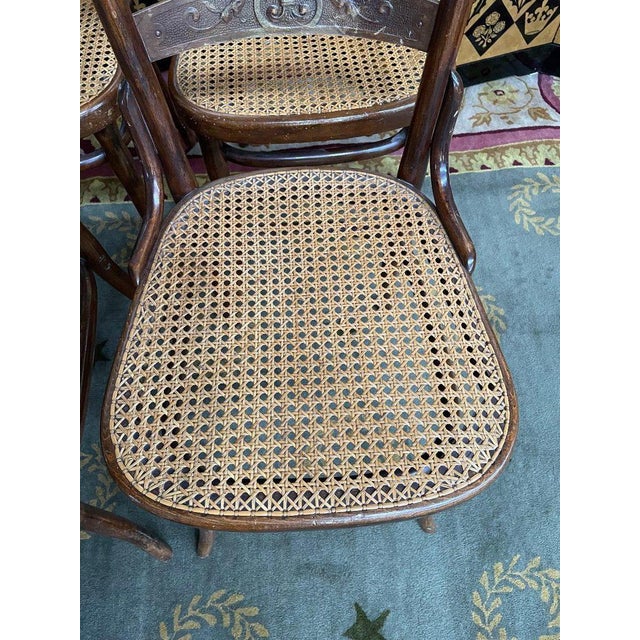 Bistro Chairs from Thonet, Set of 6 For Sale - Image 4 of 9