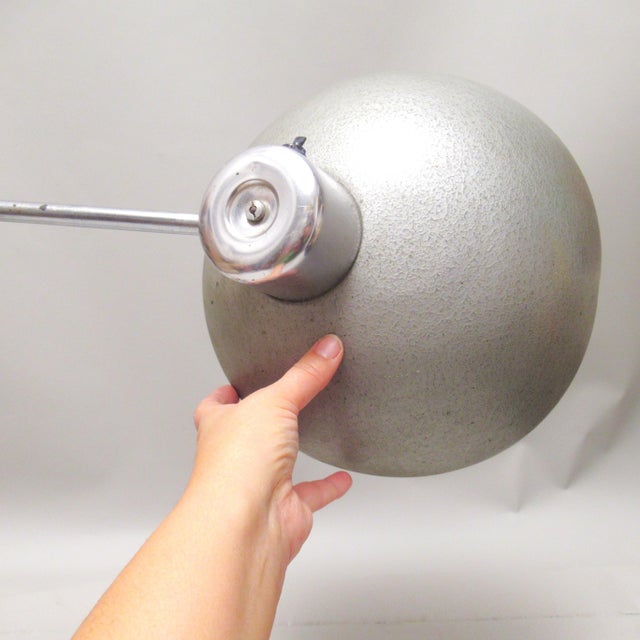 Metal Table Lamp by Ferdinand Solère, 1950 For Sale - Image 7 of 16