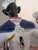 1950s Figurative Venetian Polychrome Glazed Ceramic Sailor Wall Sconce, Signed For Sale - Image 10 of 11