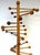 Late 20th Century Scandinavian Modern Atomic Coat Stand, Style of Nanna Ditzel, Denmark, 1970s For Sale - Image 5 of 17