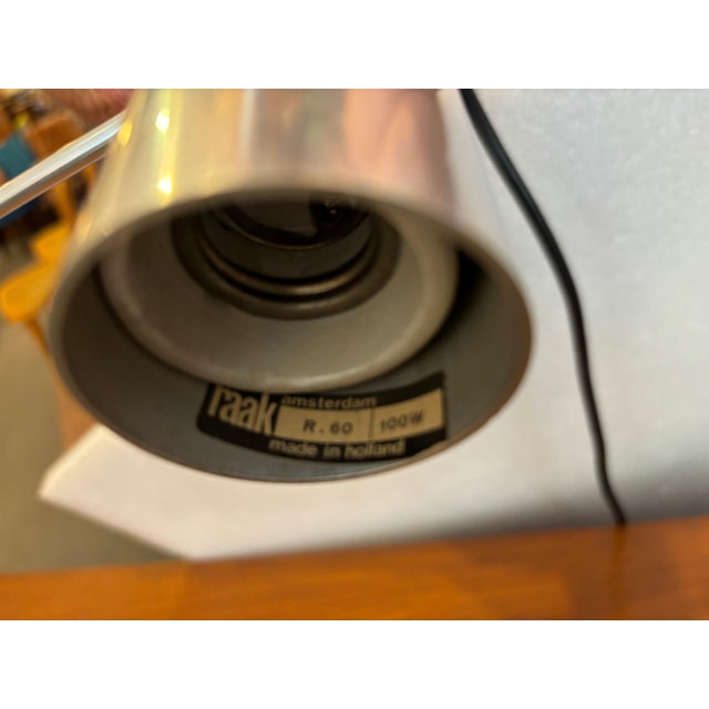 1960s 1960s Otto Wasch for Raak Cricket Lamps- A Pair For Sale - Image 5 of 9