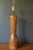 Wood Sculptural Pair of Mid Century Modern Solid Staved Walnut Lamps For Sale - Image 7 of 10