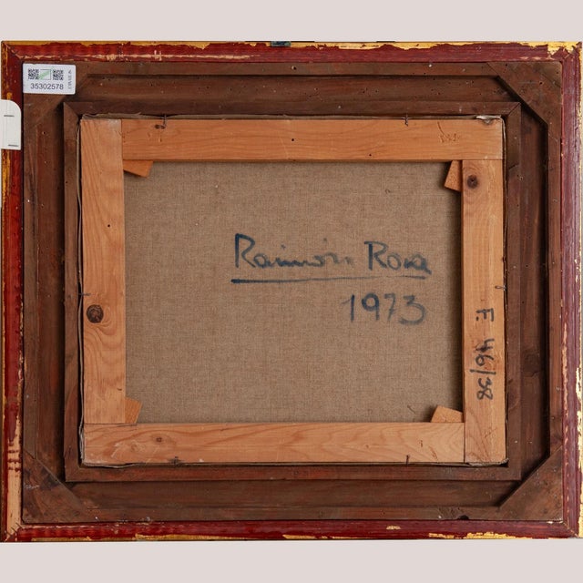 1980s Raimon Roca, Colourist Impressionist Coastal Cliffs, 1980s, Oil on Canvas For Sale - Image 5 of 6